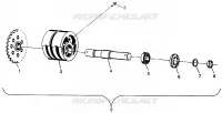 FRONT TIGHTENER MAGNUM 4X4 W968144 AND  SWEDISH MAGNUM 4X4 S968144 (4936053605B003)
