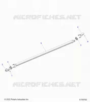 DRIVE TRAIN, FRONT PROP SHAFT