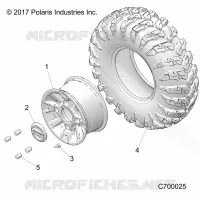 WHEELS, FRONT