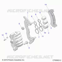 FRONT BRAKE CALIPER