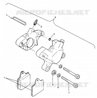 MIDDLE AXLE BRAKE 6X6 400L W968740 AND 6X6 400L NORWEGIAN N968740 (4935963596C004)