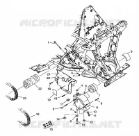FRONT DRIVE XPLORER 400L W97CC38C (4939753975B002)