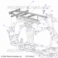 CHASSIS, CARGO BOX MOUNTING