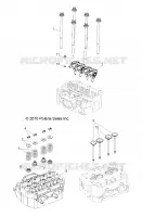 CYLINDER HEAD AND VALVES