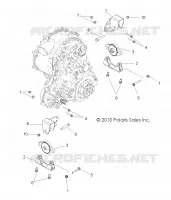 DRIVE TRAIN, TRANSMISSION MOUNTING
