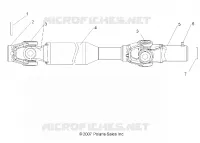 DRIVE TRAIN, FRONT PROP SHAFT