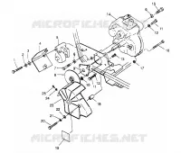 GEARCASE   BRAKE MOUNTING TRAIL BLAZER W947221 (4926832683B012)