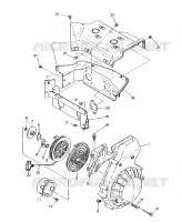 BLOWER HOUSING   RECOIL STARTER   SPORT   SPORT GT (4919271927033A)