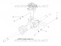REAR BRAKE CALIPER MOUNTING