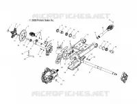 SWING ARM/REAR/GEARCASE MOUNTING