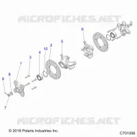 SUSPENSION, REAR CARRIER AND HUB
