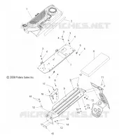 CHASSIS, CLUTCH GUARD AND COVER