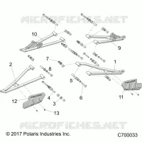 FRONT SUSPENSION CONTROL ARMS
