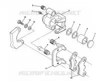FRONT BRAKE TRAIL BLAZER / W927221 (4922852285016A)