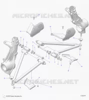 SUSPENSION, A-ARM AND STRUT MOUNTING