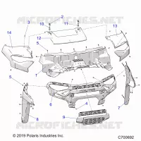 HOOD AND FRONT FACIA