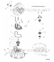 ENGINE, COOLING SYSTEM AND WATER PUMP