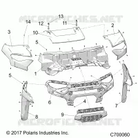 HOOD AND FRONT FACIA