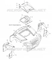HOOD AND FRONT BODY WORK