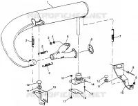 EXHAUST SYSTEM TRAIL RMK 0970961 (4938333833C001)