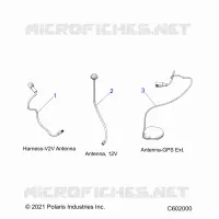 ELECTRICAL, GPS HARNESS AND ANTENNA