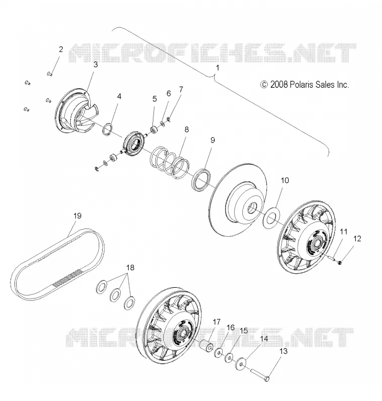 DRIVE TRAIN, CLUTCH, SECONDARY