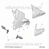 WINDSHIELD AND MIRRORS