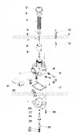 CARBURETOR TRAIL AND 400 (4912701270057A)