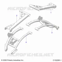 REAR SUSPENSION CONTROL ARM