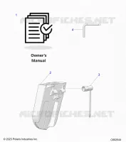 REFERENCES, TOOLS, BELT HOLDER, AND OWNERS MANUAL
