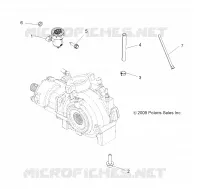 DRIVE TRAIN, GEARCASE MOUNTING, FRONT