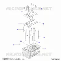 ENGINE, CYLINDER HEAD