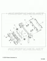 BRAKES, FRONT BRAKE CALIPER