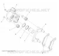 REAR BRAKE CALIPER