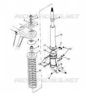 STRUT ASSEMBLY TRAIL BOSS W948527 (4926822682A014)