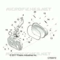 DRIVE TRAIN, CLUTCH COVER AND DUCTING