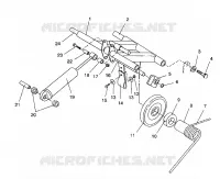 REAR TORQUE ARM XLT SP/0930667 (4923012301024A)