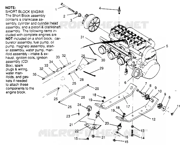 ENGINE MOUNTING RXL TOURING 0950869 (4928982898C006)