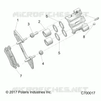 FRONT BRAKE CALIPER