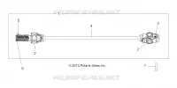 DRIVE TRAIN, FRONT PROP SHAFT