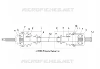 DRIVE TRAIN, FRONT DRIVE SHAFT