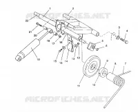 REAR TORQUE ARM CLASSIC / 0930864 AND  CLASSIC TOURING / 0930865 (4922952295028A)