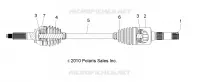 DRIVE TRAIN, REAR DRIVE SHAFT