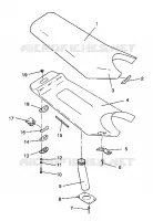 SEAT ASSEMBLY SL 650 / B934058 (4924732473007A)