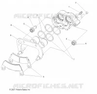 FRONT BRAKE CALIPER
