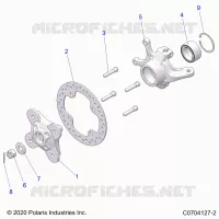 FRONT SUSPENSION CARRIER- Z21NAE99AC/AK/BC/BK/K99AG/AP/BG/BP (C0704127-2)