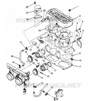CYLINDER 500 EFI SKS 0962574, 500 EFI RMK 0962974, AND EUROPEAN 500 EFI SKS (4931983198C009)