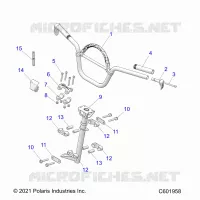 STEERING, HANDLEBAR MOUNTING