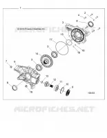 DRIVE TRAIN, REAR GEARCASE INTERNALS