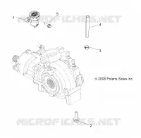 DRIVE TRAIN, GEARCASE MOUNTING, FRONT